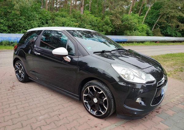 Citroen DS3 cena 20999 przebieg: 161278, rok produkcji 2011 z Łazy małe 121